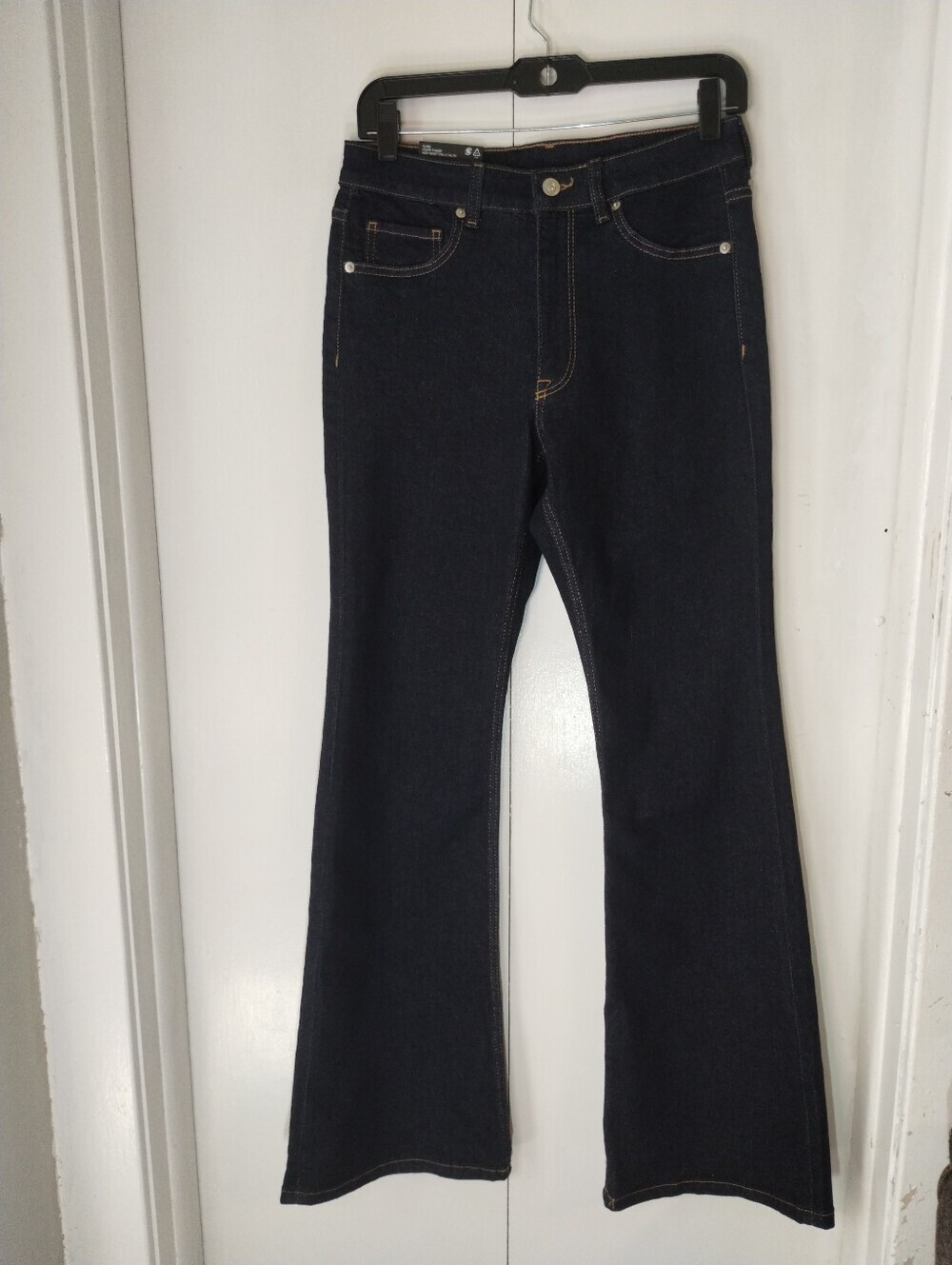 Dark Blue Women's Flared Jeans